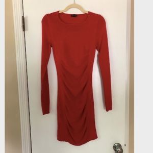 Red Sweater Dress